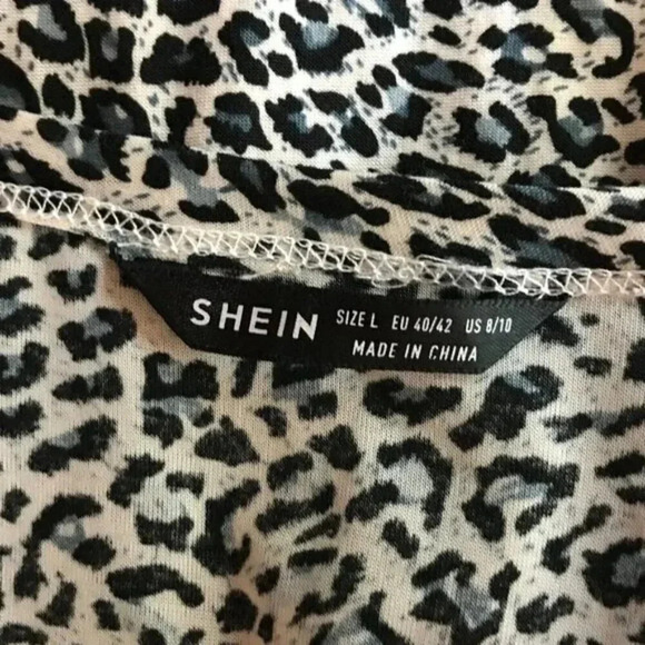 SHEIN Bell Sleeve Crop Top NWOT 8-10 - Picture 9 of 11